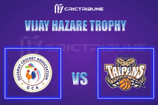 GUJ vs VID Live Score, In the Match of Vijay Hazare 2021/22, which will be played at Brabourne Stadium, Mumbai, Lucknow. GUJ vs VID Live Score, Match between Gu
