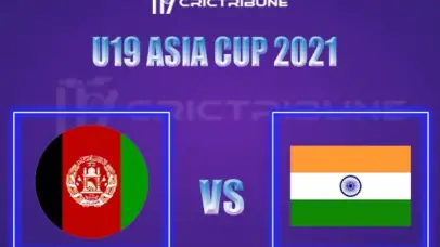 IN-U19 vs AF-U19 Live Score, In the Match of U19 Asia Cup 2021, which will be played at ICC Academy Ground No.2, Dubai.. IN-U19 vs AF-U19 Live Score, Match be..
