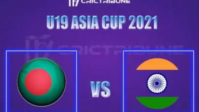 IN-U19 vs BD-U19 Live Score, In the Match of U19 Asia Cup 2021, which will be played at ICC Academy A, Dubai.. IN-U19 vs BD-U19 Live Score, Match between India.