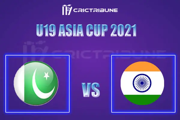 IN-U19 vs PK-U19 Live Score, In the Match of U19 Asia Cup 2021, which will be played at  ICC Cricket Academy Ground No 2, UAE.. IN-U19 vs PK-U19 Live Score, Mat.