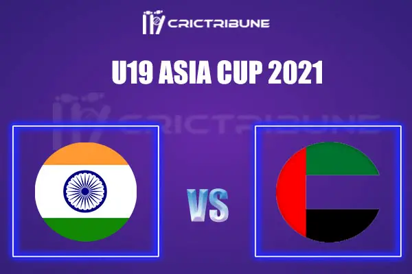 IN-U19 vs UAE-U19 Live Score, In the Match of U19 Asia Cup 2021, which will be played at ICC Academy A, Dubai.. IN-U19 vs UAE-U19 Live Score, Match between In..