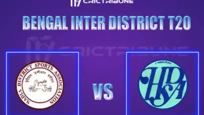 NSD vs HOR Live Score, In the Match of Bengal Inter District T20 2021, which will be played at Bengal Cricket Academy Ground, Kalyani, West Bengal.. NSD vs HOR.