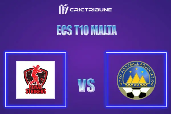RST vs GOZ Live Score, In the Match of ECS T10 Malta 2021 which will be played at Marsa Sports Club, Malta. RST vs GOZ Live Score, Match between Royal Strikers.