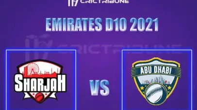 SHA vs ABD Live Score, In the Match of Emirates D10 2021, which will be played at R Premadasa Stadium, Colombo. SHA vs ABD Live Score, Match between Abu Dhab...