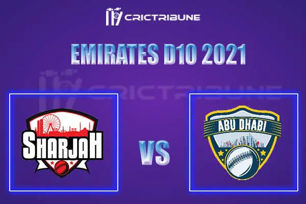 SHA vs ABD Live Score, In the Match of Emirates D10 2021, which will be played at R Premadasa Stadium, Colombo. SHA vs ABD Live Score, Match between Abu Dhab...