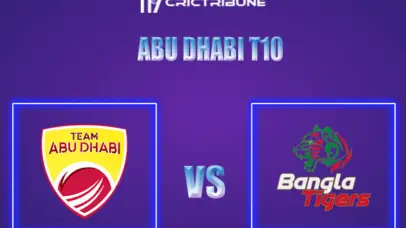 TAD vs BT Live Score, In the Match of Abu Dhabi T10 2021, which will be played at Zayed Cricket Stadium, Abu Dhabi. TAD vs BT Live Score, Match between Team Abu.