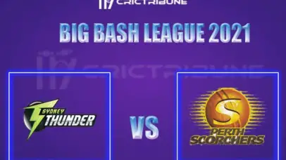 THU vs SCO Live Score, In the Match of Big Bash League 2021, which will be played at Manuka Oval, Canberra.. THU vs SCO Live Score, Match between Sydney Thun...