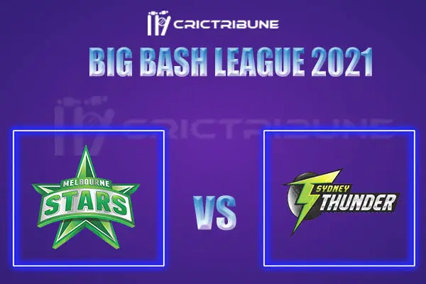 THU vs STA Live Score, In the Match of Big Bash League 2021, which will be played at Sydney Cricket Ground, Sydney. THU vs STA Live Score, Match between Melbo..