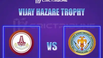 TN vs KAR Live Score, In the Match of Vijay Hazare 2021/22, which will be played at  K L Saini Stadium, Jaipur. UP vs MP Live Score, Match between Tamil Nadu vs.