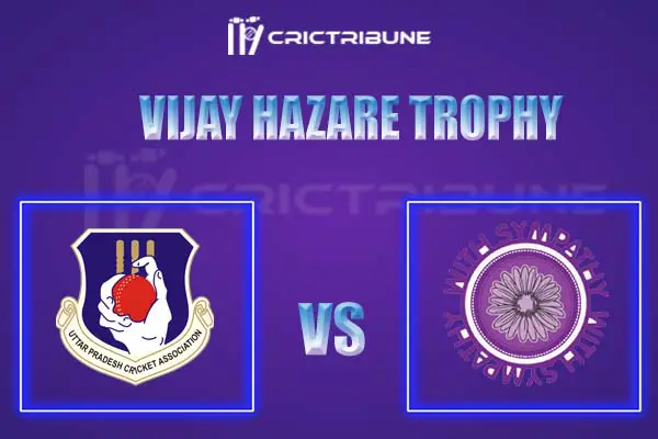 UP vs MP Live Score, In the Match of Vijay Hazare 2021/22, which will be played at Jaipuria Vidhyalaya Ground, Jaipur, Lucknow. UP vs MP Live Score, Match......