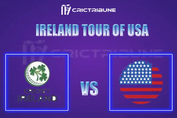 USA vs IRE Live Score, In the Match of Ireland Tour of USA 2021, which will be played at Central Broward Regional Park Stadium Turf Ground. USA vs IRE Live Sc..