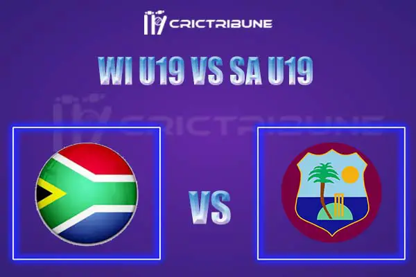 WI U19 vs SA U19 Live Score, In the Match of U19 Asia Cup 2021, which will be played at Cumberland Playing Field, Cumberland.. BD-U19 vs SL-U19 Live Score, Ma..