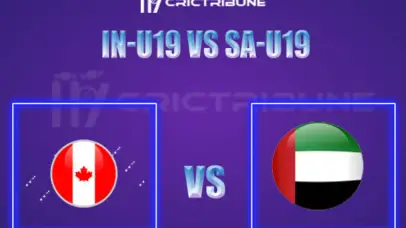 CAN-U19 vs UAE-U19 Live Score, In the Match of ICC Under 19 World Cup 2021/22, which will be played at Providence Stadium, Guyana, West Indies.. CAN-U19 vs.....