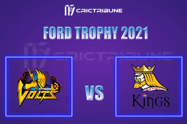 CTB vs OV Live Score, In the Match of  Ford Trophy 2021-22, which will be played at Hagley Oval, Christchurch.. CTB vs OV Live Score, Match between Canterbury...