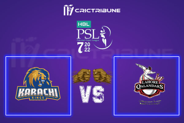 KAR vs LAH Live Score, In the Match of Pakistan Super League, 2022, which will be played at National Stadium, Karachi. KAR vs LAH  Live Score, Match between Kara