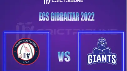 TAR vs CAG Live Score, In the Match of ECS Gibraltar 2022, which will be played at Europa Sports Complex, Gibraltar. TAR vs CAG  Live Score, Match between Tarik .