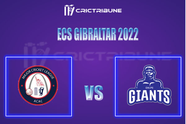 TAR vs CAG Live Score, In the Match of ECS Gibraltar 2022, which will be played at Europa Sports Complex, Gibraltar. TAR vs CAG  Live Score, Match between Tarik .