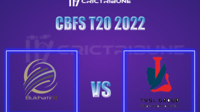 TVS vs BUK Live Score, In the Match of CBFS T20 2022, which will be played at Sharjah Cricket Ground, Sharjah. TVS vs BUK Live Score, Match between The Vision ..