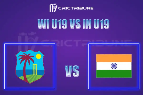 WI U19 vs IN U19 Live Score, In the Match of ICC Under 19 World Cup 2021/22, which will be played at Providence Stadium, Guyana.. WI U19 vs IN U19 Live Score, ..
