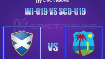 WI-U19 vs SCO-U19 Live Score, In the Match of ICC Under 19 World Cup 2021/22, which will be played at Warner Park, Basseterre, St Kitts.. ZIM-U19 vs PNG-U19 L..