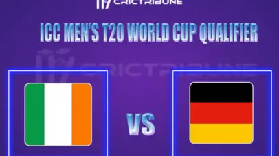IRE vs GER Live Score, In the Match of ICC Men’s T20 World Cup Qualifier A 2021/22 which will be played at AI Amerat Cricket Ground (Ministry Turf 1), AI Amera.
