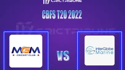 MGM vs IGM Live Score, In the Match of CBFS T20 2022, which will be played at Sharjah Cricket Ground, Sharjah. MGM vs IGM Live Score, Match between Interglob...