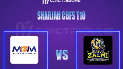 MGM vs KZLS Live Score, In the Match of Sharjah CBFS T10 2022, which will be played at Sharjah Cricket Ground, Sharjah. MGM vs KZLS Live Score, Match between MG