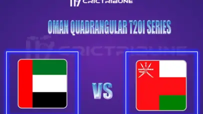 OMN vs UAE Live Score, In the Match of Oman Quadrangular T20I Series, which will be played at AI Amerat Cricket Ground (Ministry Turf 1), AI Amerat.. OMN vs UAE