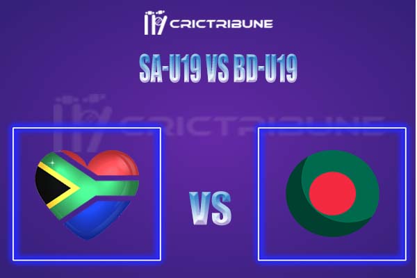 SA-U19 vs BD-U19 Live Score, In the Match of ICC Under 19 World Cup 2021/22, which will be played at Everest Cricket Club Ground, Georgetown.. AU-U19 vs IN-U19 .