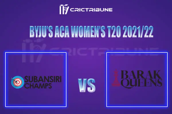 SBC-W vs BQ-W Live Score, In the Match of BYJU’s ACA Women’s T20 2021/22, which will be played at Amingaon Cricket Ground, Guwahati..SBC-W vs BQ-W Live S.......