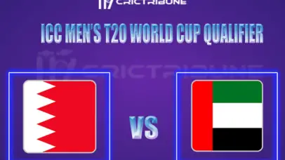 UAE vs BAH Live Score, In the Match of ICC Men’s T20 World Cup Qualifier A 2021/22 which will be played at AI Amerat Cricket Ground (Ministry Turf 1), AI Amerat