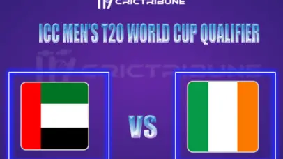 UAE vs IRE Live Score, In the Match of ICC Men’s T20 World Cup Qualifier A 2021/22, which will be played at Al Amerat Cricket Ground (Ministry Turf 1), Al Amera