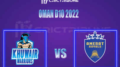 AMR vs KHW Live Score, In the Match of Oman D10 2022, which will be played at AI Amerat Cricket Ground (Ministry Turf 1), AI AmeratTW vs GS Live Score, Match be