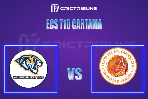 CDS vs MAL Live Score, In the Match of ECS T10 Cartama, which will be played at Cartama Oval, Cartama.. CDS vs MAL Live Score, Match between Costa Del Sol v....