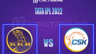 CSK vs KKR Live Score, In the Match of Tata IPL 2022, which will be played at Wankhede Stadium, Mumbai .CSK vs KKR Live Score, Match between Chennai Super Kin...