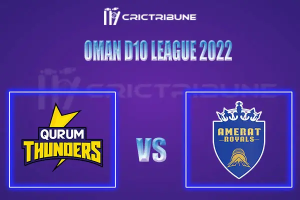 QUT vs AMR Live Score, In the Match of Oman D10 League 2022, which will be played at Oman Al Amerat Cricket Ground Oman Cricket . QUT vs AMR Live Score, Match be