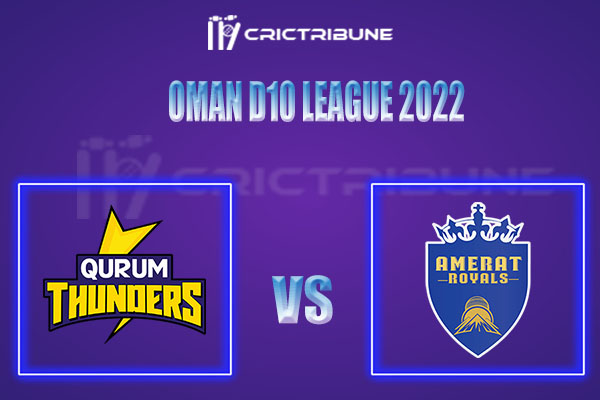 QUT vs AMR Live Score, In the Match of Oman D10 League 2021, which will be played at Oman Al Amerat Cricket Ground Oman Cricket . QUT vs AMR Live Score, Match be