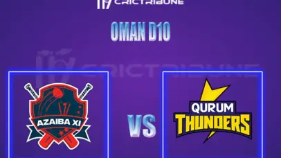 QUT vs AZA Live Score, In the Match of Oman D10 League 2021, which will be played at Oman Al Amerat Cricket Ground Oman Cricket .AMR vs RUR Live Score, Match b..
