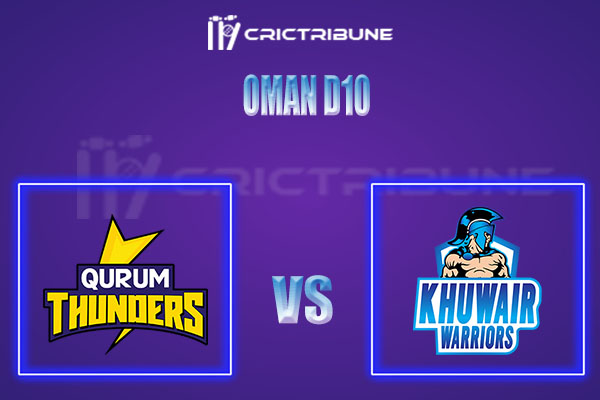 QUT vs KHW Live Score, In the Match of Oman D10 League 2022, which will be played at Oman Al Amerat Cricket Ground Oman Cricket. QUT vs RUR Live Score, Match...