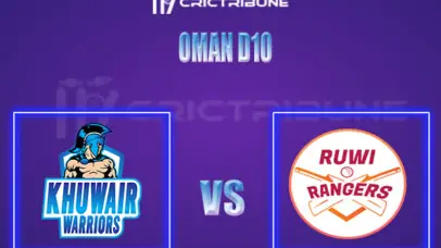 RUR vs KHW Live Score, In the Match of Oman D10 League 2022, which will be played at Oman Al Amerat Cricket Ground Oman Cricket .QUT vs RUR Live Score, Match b..