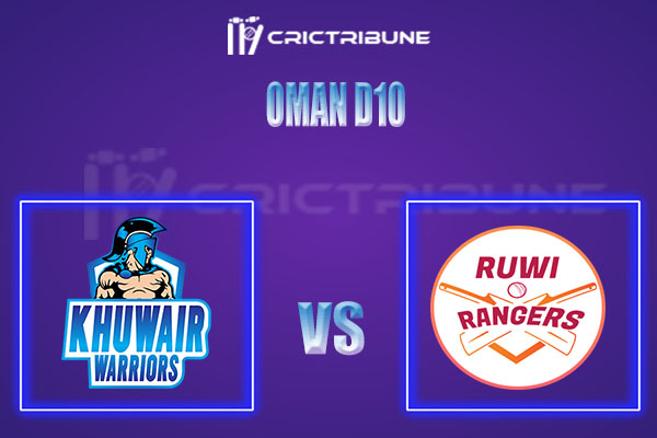 RUR vs KHW Live Score, In the Match of Oman D10 League 2022, which will be played at Oman Al Amerat Cricket Ground Oman Cricket .QUT vs RUR Live Score, Match b..