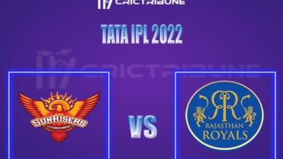 SRH vs RR Live Score, In the Match of Tata IPL 2022, which will be played at Wankhede Stadium, Mumbai SRH vs RR Live Score, Match between Sunrisers H...........