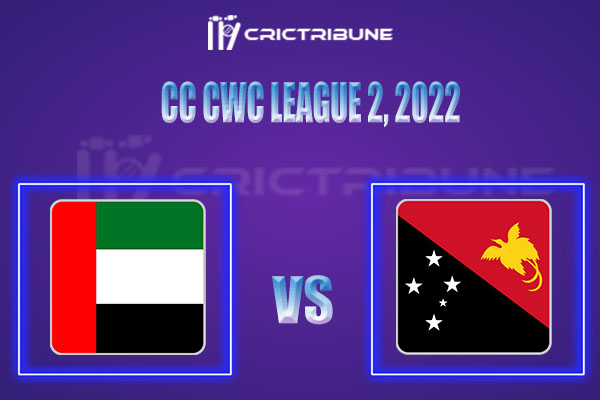 UAE vs PNG Live Score, In the Match of ICC Men’s CWC League 2 2022, which will be played at Sharjah Cricket Stadium, Sharjah. WA-W vs QUN-W Live Score, Match b.