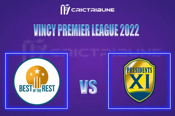  PRS-XI vs BTR Live Score, In the Match of Vincy Premier League 2022, which will be played at Arnos Vale Ground, St Vincent  PRS-XI vs BTR Live Score, Match betw.