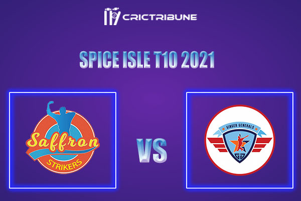 SS vs GG Live Score, In the Match of Spice Isle T10 2021 which will be played at National Cricket Stadium, Grenada. SS vs GG Live Score, Match between Saffron S