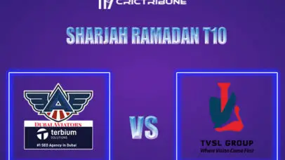 TVS vs DUA Live Score, In the Match of Sharjah Ramadan T10 League 2022, which will be played at Sharjah Cricket Ground, Sharjah. TVS vs DUA Live Score, Match be