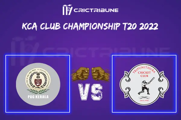 AGR vs TRC Live Score, In the Match of KCA Club Championship T20 2022, which will be played at Sanatana Dharma College Ground, Alappuzha AGR vs TRC Live Score..