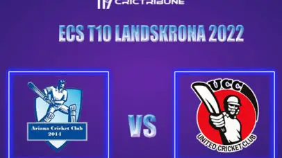 ARI vs UCC Live Score, In the Match of ECS T10 Landskrona 2022, which will be played at Landskrona Cricket Club, Landskrona. ARI vs UCC Live Score, Match betwee