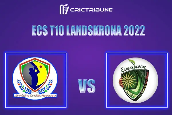 ECC vs JKP Live Score, In the Match of ECS T10 Landskrona 2022, which will be played at Landskrona Cricket Club, Landskrona..ECC vs JKP Live Score, Match bet...