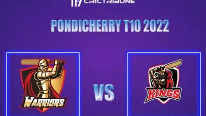 KGS vs WAR Live Score, In the Match of Pondicherry T10 2022, which will be played at Pondicherry Siechem Ground in Pondicherry. KGS vs WAR Live Score, Match bet